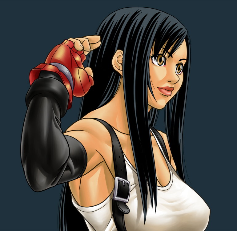 tifa lockhart (final fantasy and 1 more) drawn by masato_(mk)