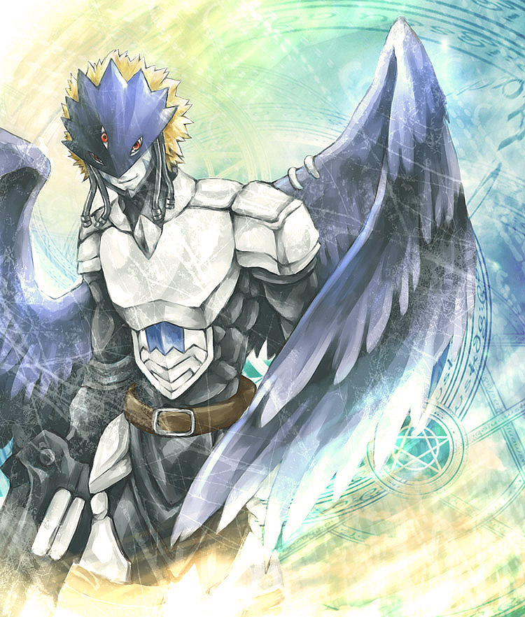 beelzebumon (digimon and 2 more) drawn by kyuurou_yami