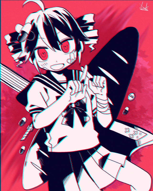 kasane teto (utau and 1 more) drawn by yuusuke-kun
