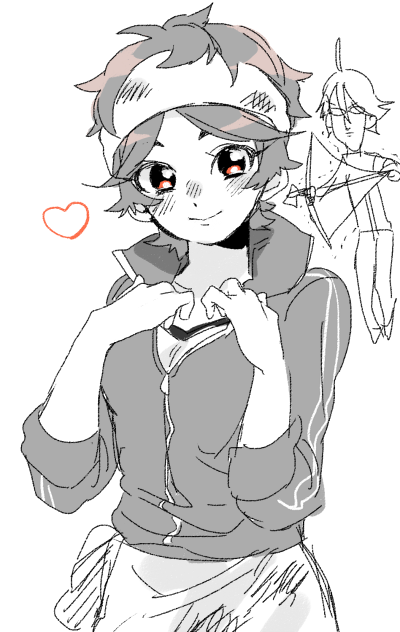 hugh o'conner and robin newman (ace attorney and 1 more) drawn by chanko_neru
