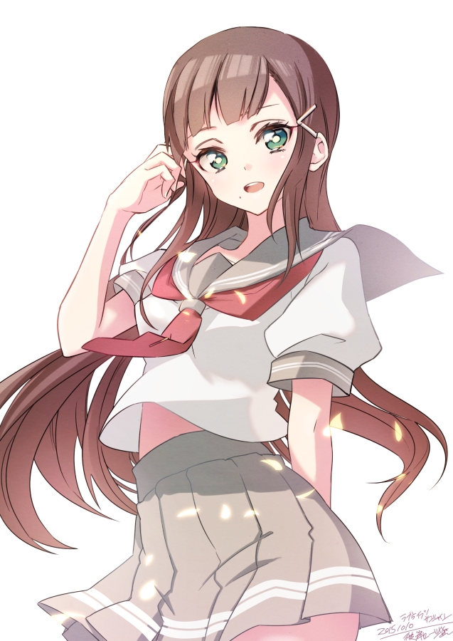 kurosawa dia (love live! and 1 more) drawn by rojio