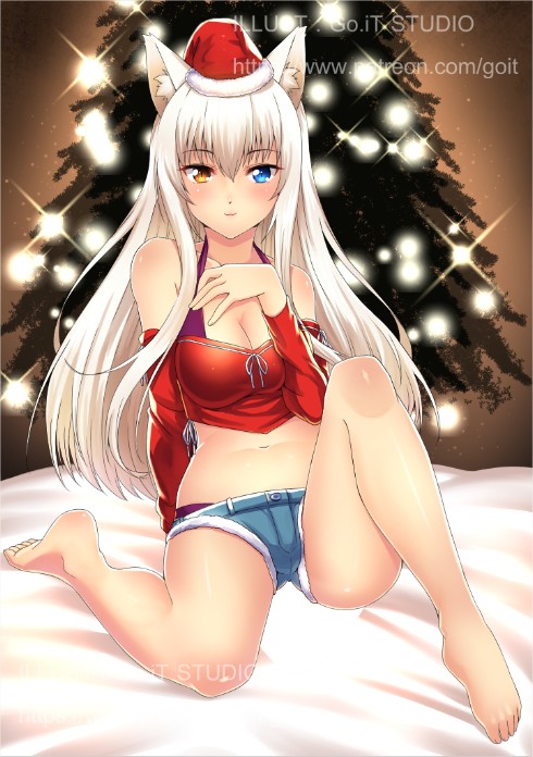 coconut (nekopara) drawn by go-it