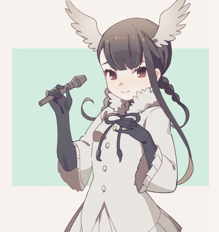 black-headed ibis (kemono friends and 1 more) drawn by namihaya