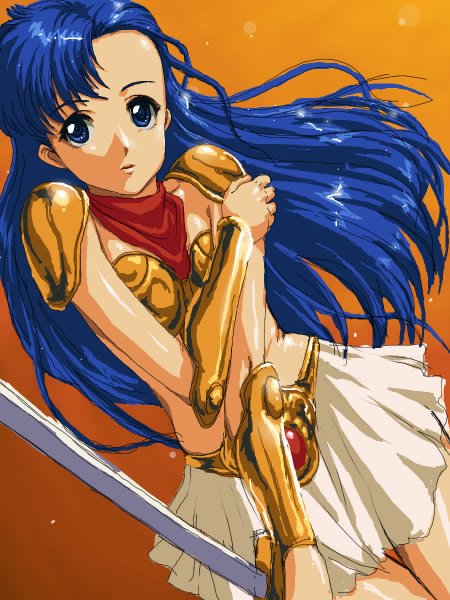 asou yuuko and valis (mugen senshi valis) drawn by matsudo_aya