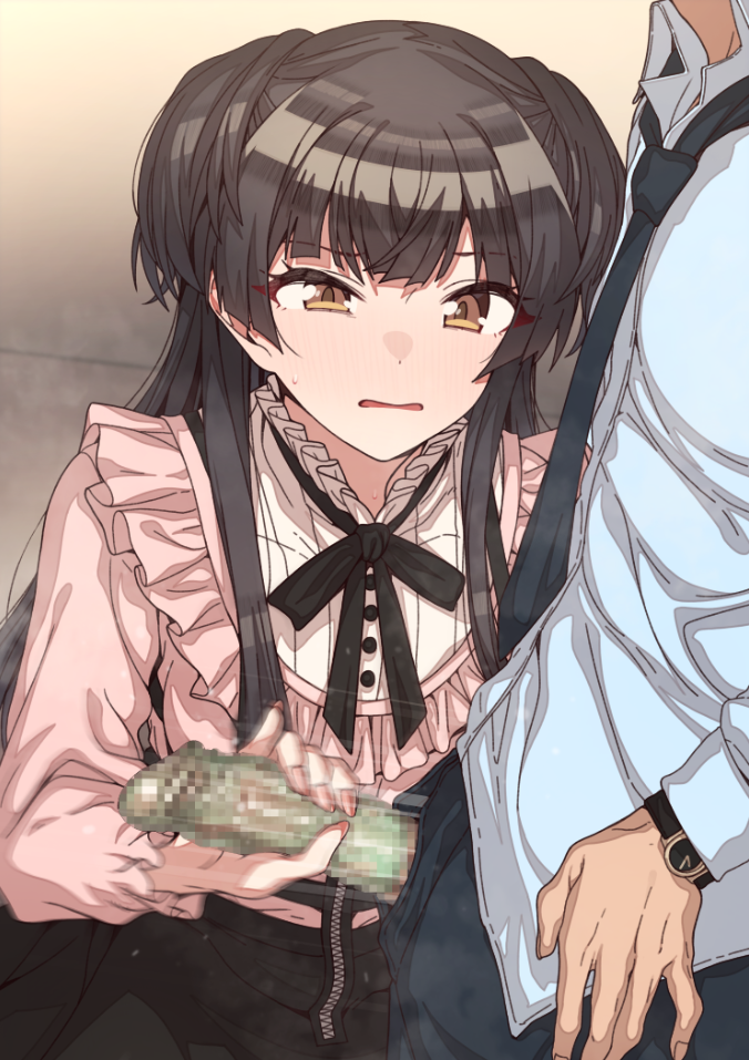 mayuzumi fuyuko (idolmaster and 1 more) drawn by erere