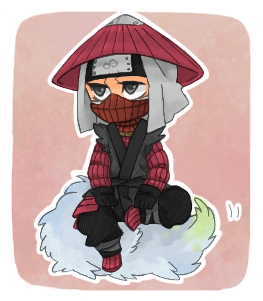 han (naruto and 1 more) drawn by datto_nora