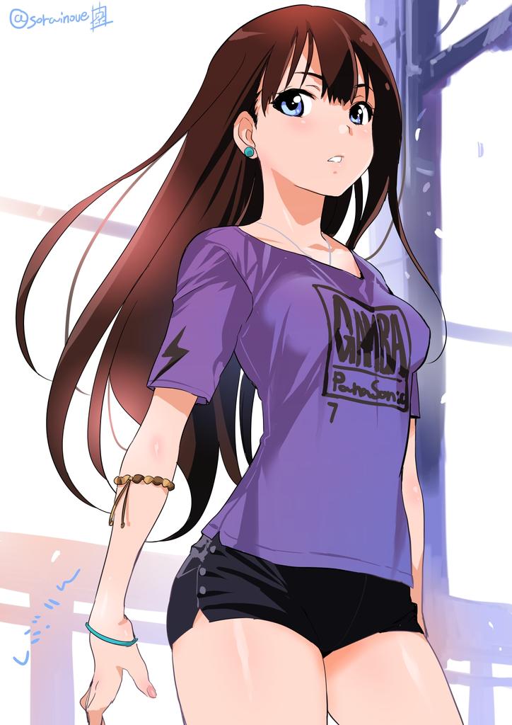 shibuya rin (idolmaster and 1 more) drawn by inoue_sora
