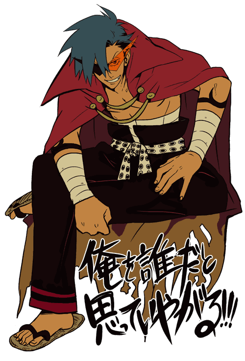 kamina (tengen toppa gurren lagann) drawn by noeru_(soul64)