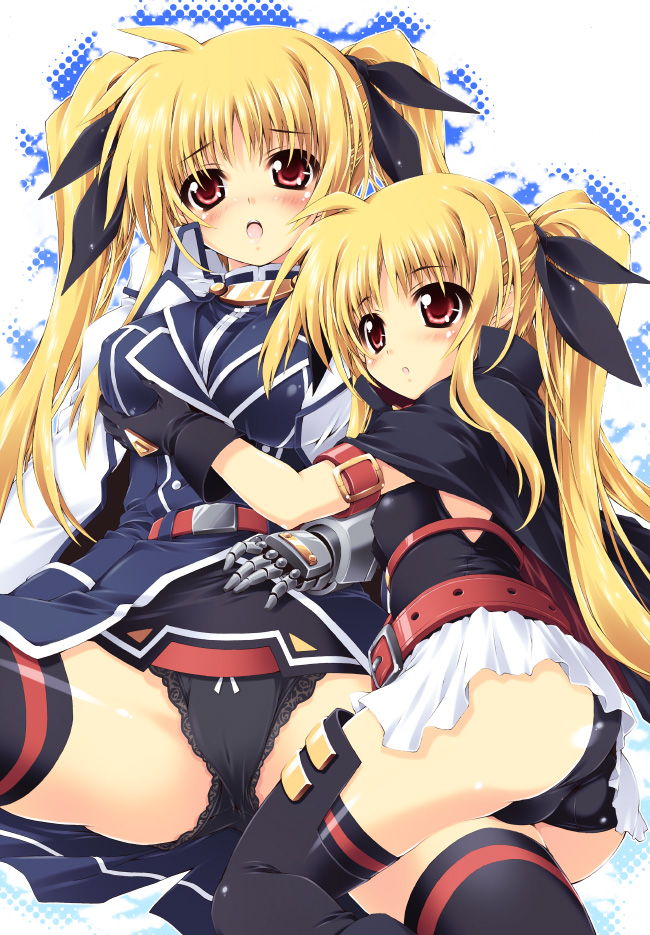 fate testarossa (lyrical nanoha and 3 more) drawn by mitsuki_mantarou