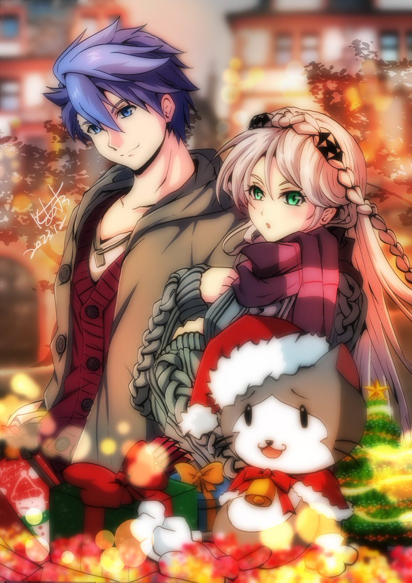 van arkride, elaine auclair, and mishy (eiyuu densetsu and 2 more) drawn by akane_kazami