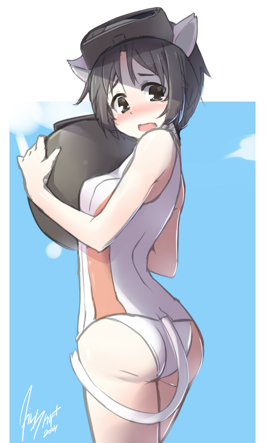maru-yu (kantai collection) drawn by tilt-shift_(azalanz)