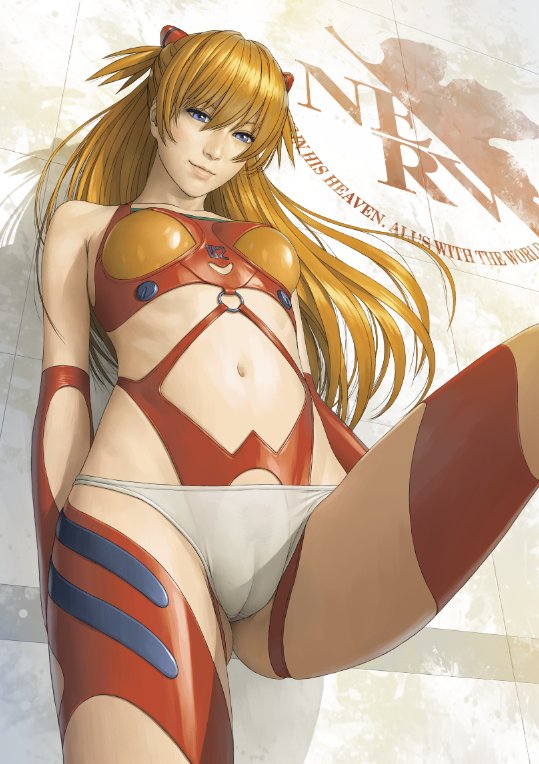 souryuu asuka langley (neon genesis evangelion and 1 more) drawn by watanabe_yasuaki