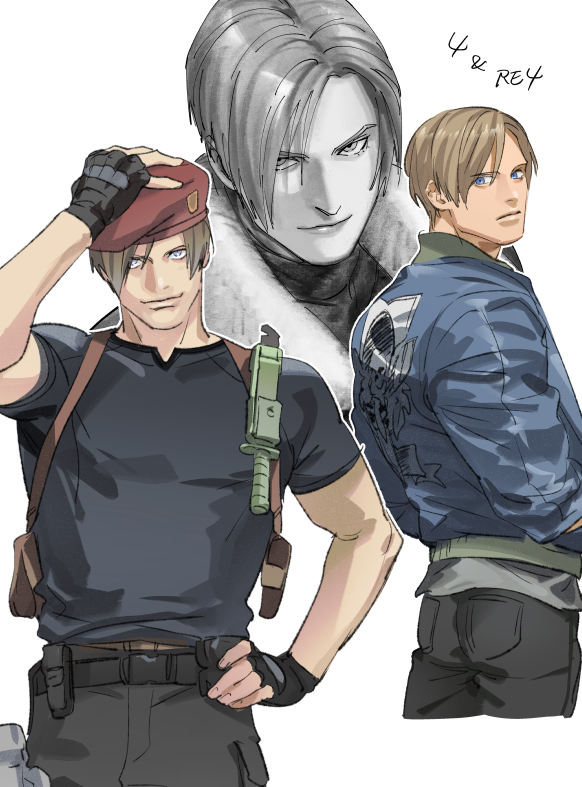 leon s. kennedy (resident evil and 1 more) drawn by tatsumi_(psmhbpiuczn)