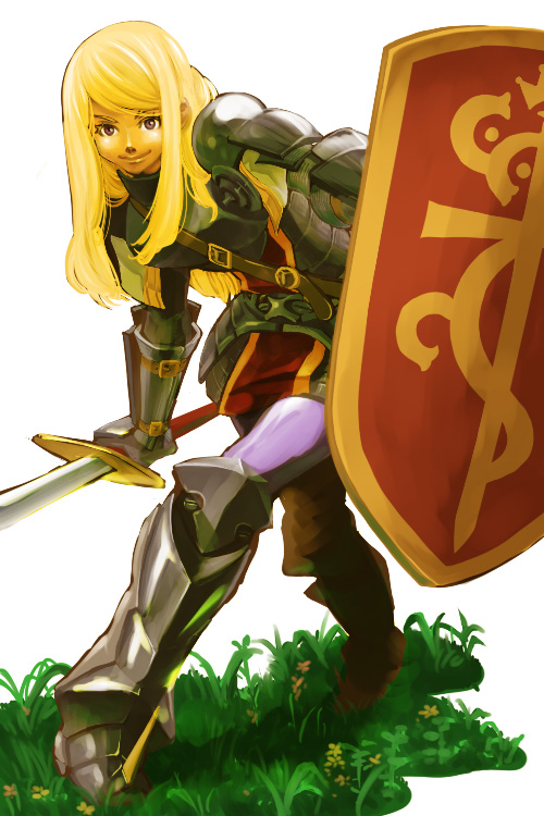 paladin and paladin 2 (sekaiju no meikyuu and 1 more) drawn by raizou