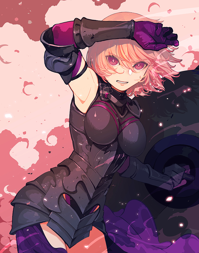 mash kyrielight (fate and 1 more) drawn by sungwon