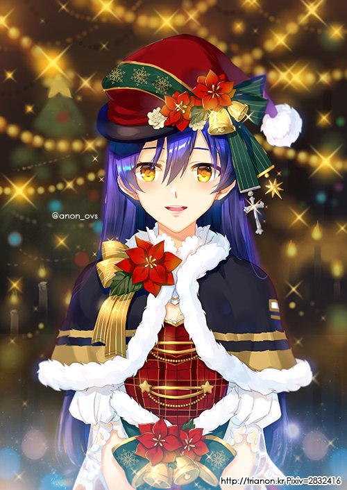 sonoda umi (love live! and 2 more) drawn by trianon