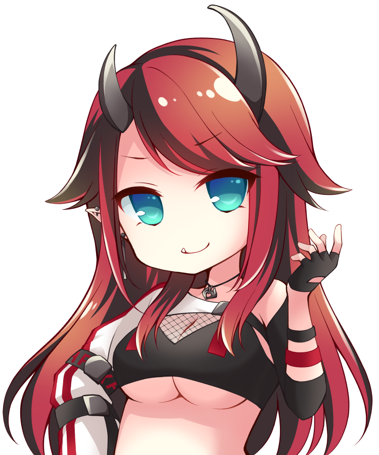 ryugasaki rene (nanashi inc. and 1 more) drawn by usaba_(usabara_c)