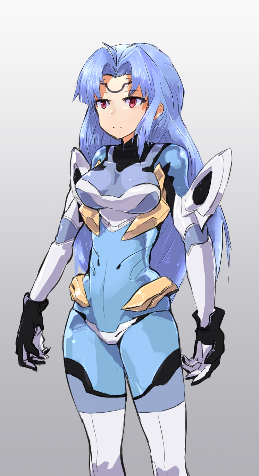 kos-mos (xenosaga and 1 more) drawn by depo_(typebaby505)