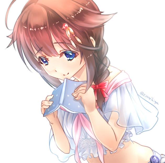 shigure and shigure kai ni (kantai collection) drawn by noguruma