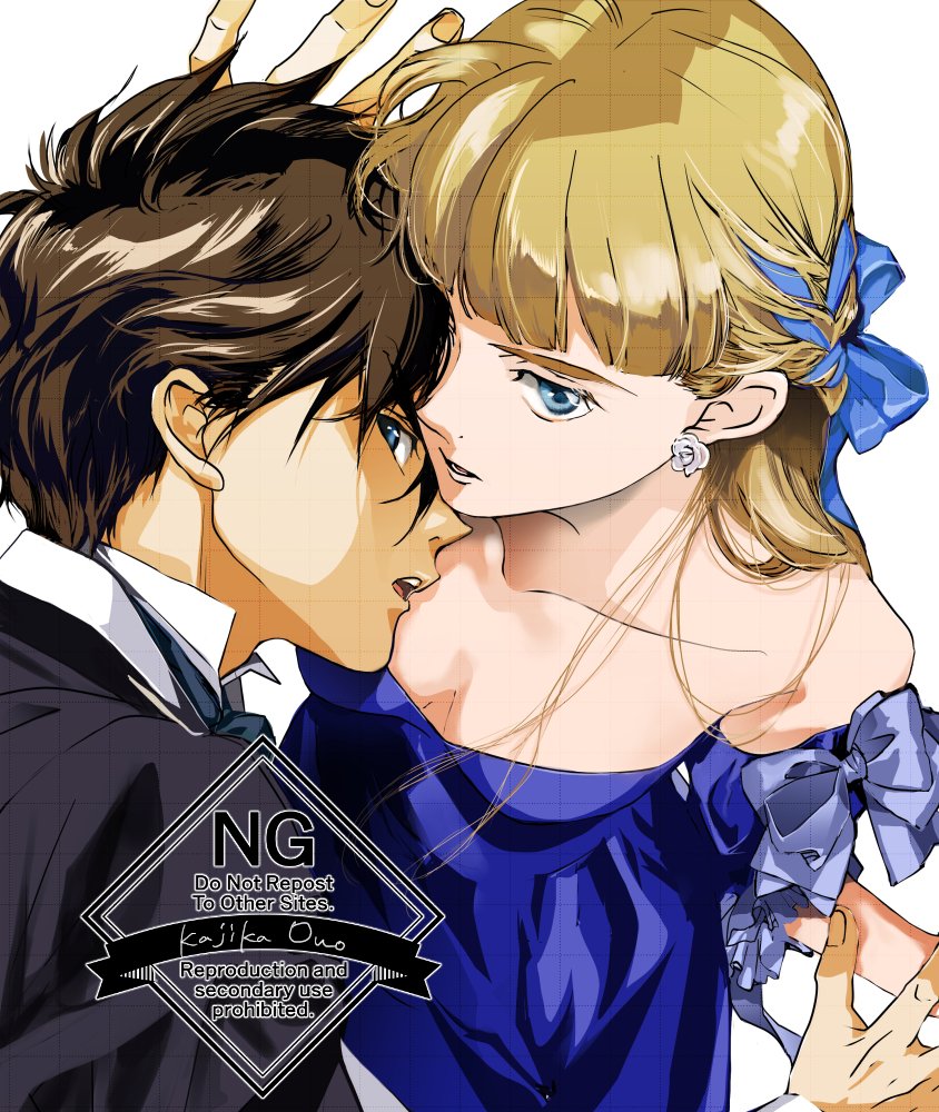 heero yuy and relena peacecraft (gundam and 1 more) drawn by kajikaono