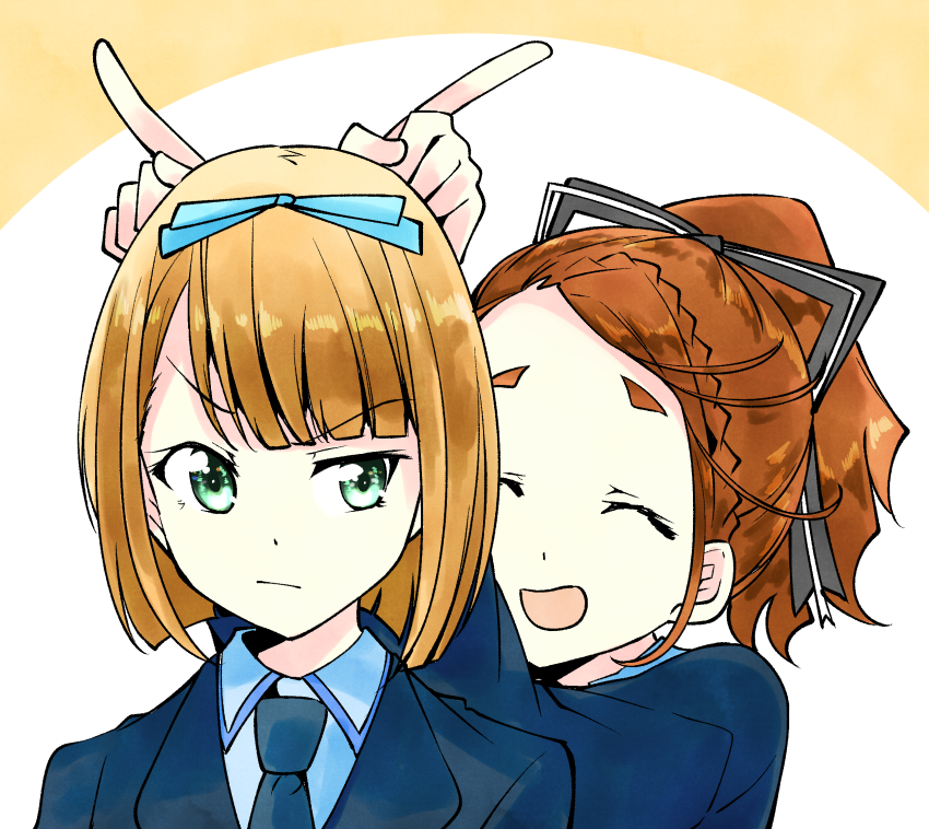 saito nicole and kono miyako (22/7) drawn by trefle_r