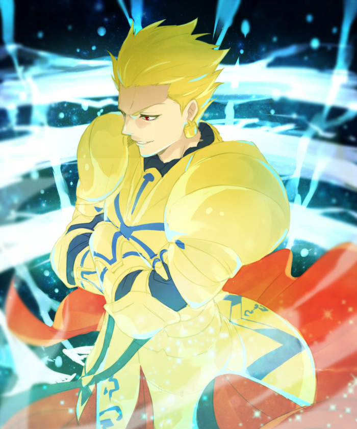 gilgamesh (fate and 1 more) drawn by danemaru