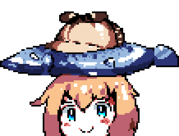 watson amelia (hololive and 1 more) drawn by downvote_(downvote_me)