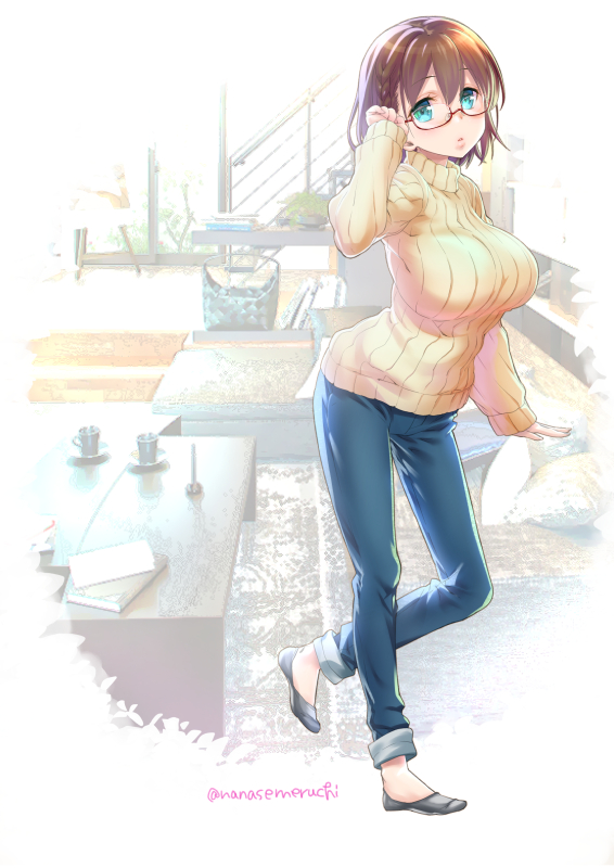 ai-chan (getsuyoubi no tawawa) drawn by nanase_meruchi