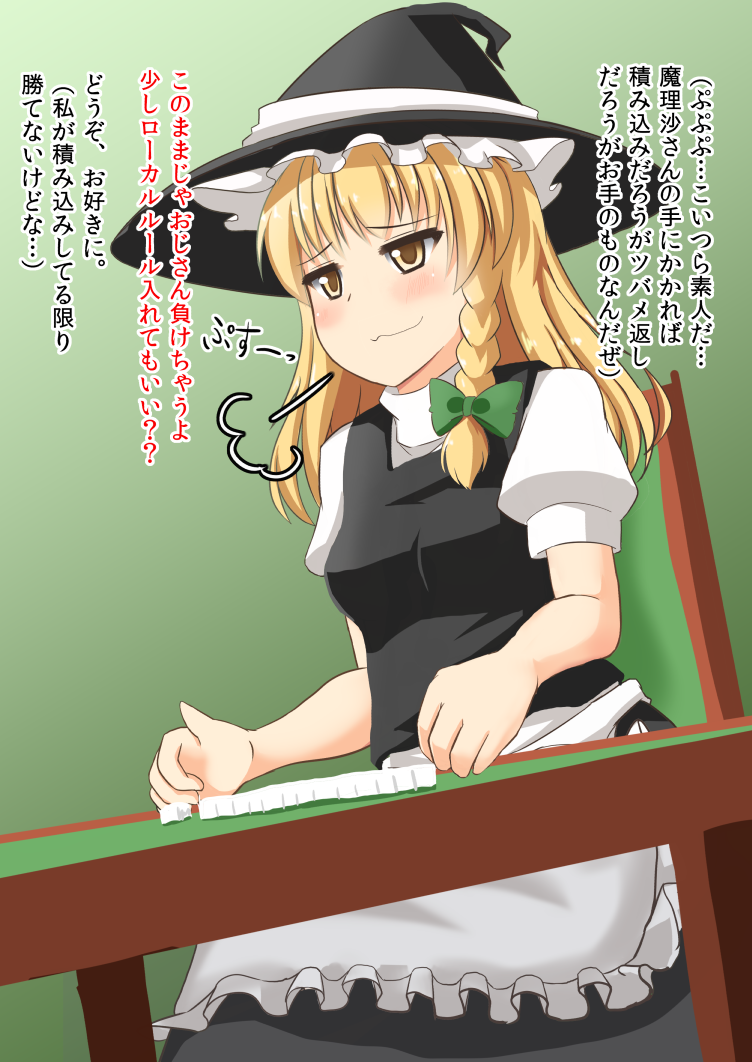 kirisame marisa (touhou) drawn by kenpi_(hs-totyu)