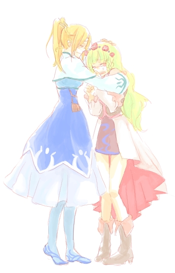 shirley fennes and fenimore xelhes (tales of and 1 more) drawn by yamato_pochi