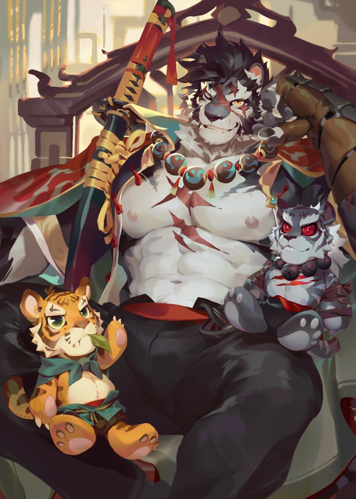 yao and pang (sdorica) drawn by null-ghost
