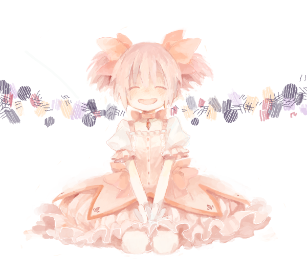 kaname madoka (mahou shoujo madoka magica) drawn by ogi_(sham00)