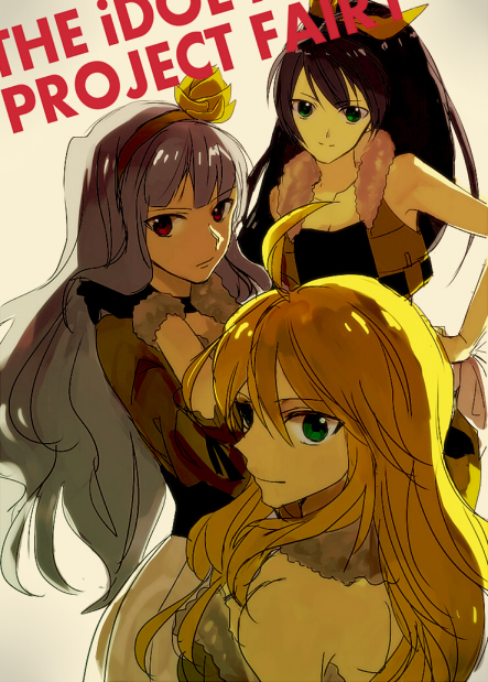 hoshii miki, shijou takane, and ganaha hibiki (idolmaster and 1 more) drawn by hiasa