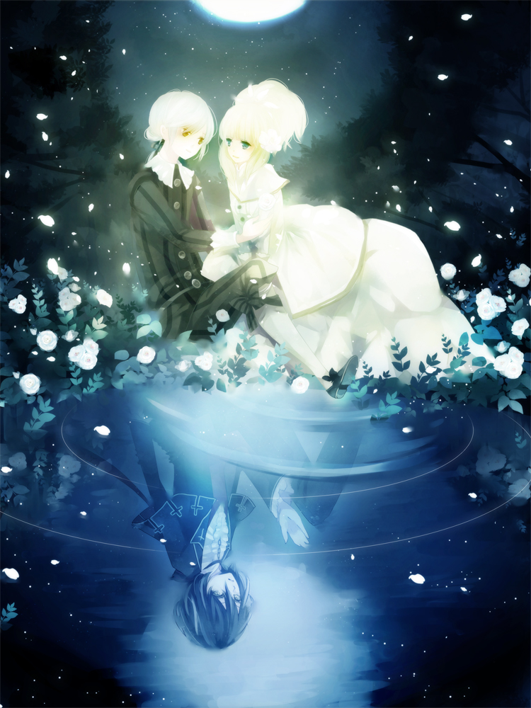 elisabeth von wettin, marchen von friedhof, and marz von ludowing (sound horizon and 1 more) drawn by yuukichi