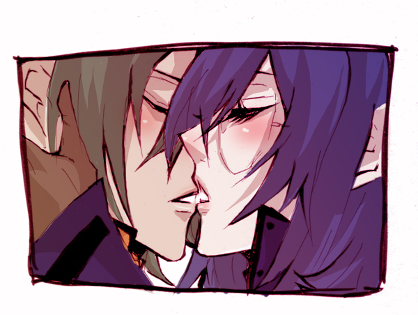 tieria erde and hallelujah haptism (gundam and 1 more) drawn by yoshino_kichiko