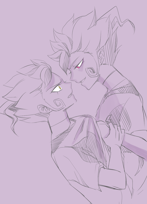 tsurugi kyousuke and manuuba gibutsu (inazuma eleven and 2 more) drawn by halilmyo