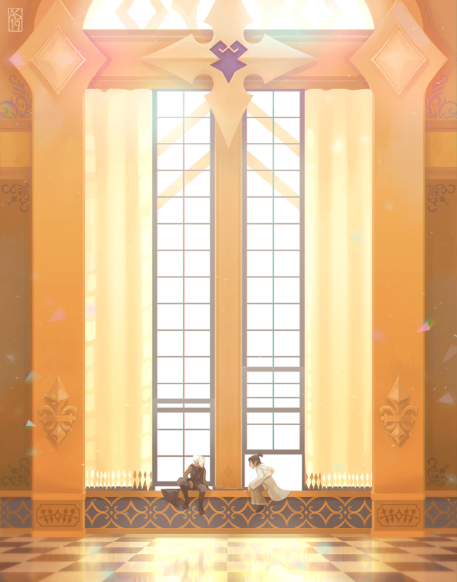 xehanort and eraqus (kingdom hearts and 1 more) drawn by driftwoodwolf