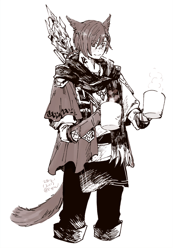 g'raha tia (final fantasy and 1 more) drawn by itowo_(itowc)