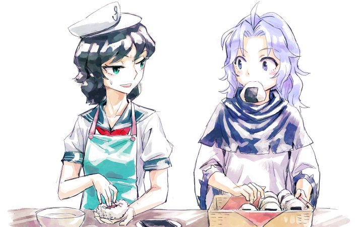 murasa minamitsu and kumoi ichirin (touhou) drawn by meimaru_inuchiyo