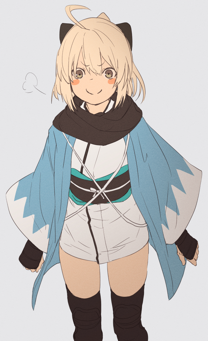 okita souji (fate and 1 more) drawn by fu-ta
