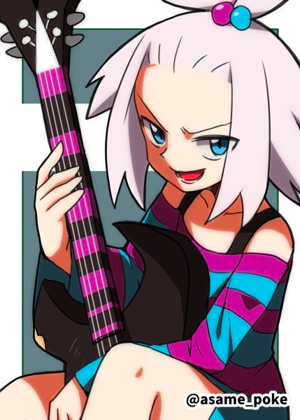 roxie (pokemon and 1 more) drawn by natsunagi_takaki