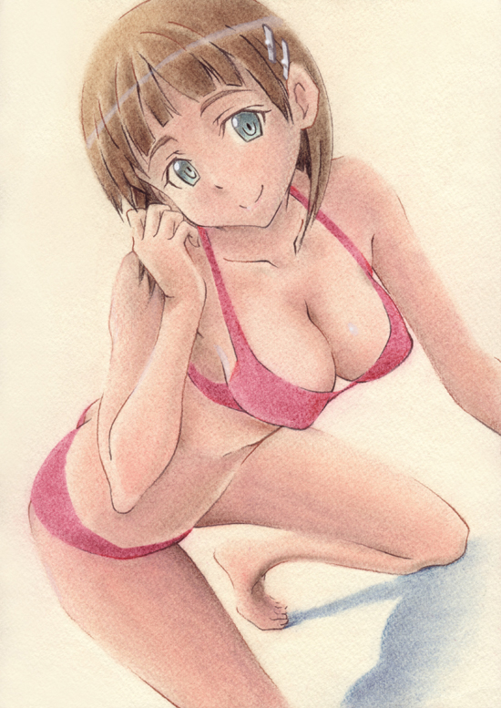 kirigaya suguha (sword art online) drawn by light_kimoto
