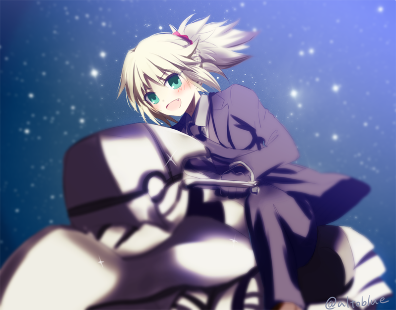 artoria pendragon, saber, and mordred (fate and 2 more) drawn by hisohiso_(altoblue)