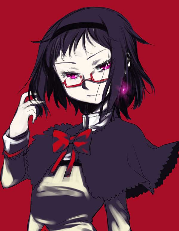 akemi homura (mahou shoujo madoka magica and 1 more) drawn by shinama