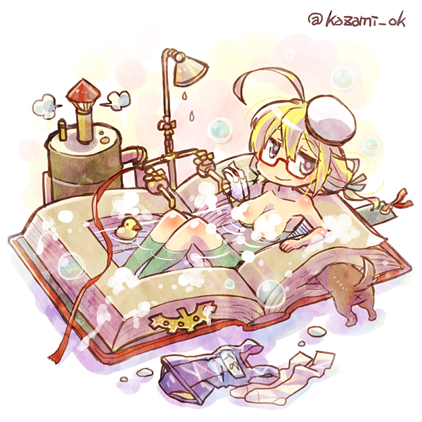 i-8 (kantai collection) drawn by kazami_miki