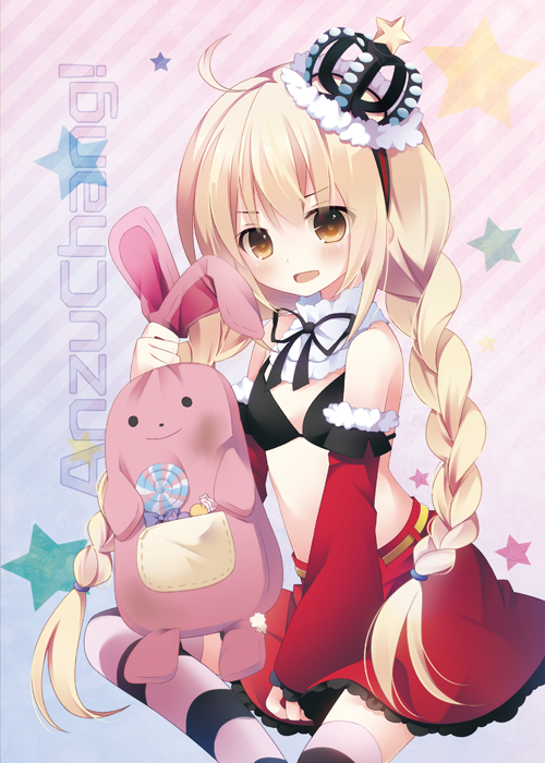 futaba anzu (idolmaster and 1 more) drawn by kanora