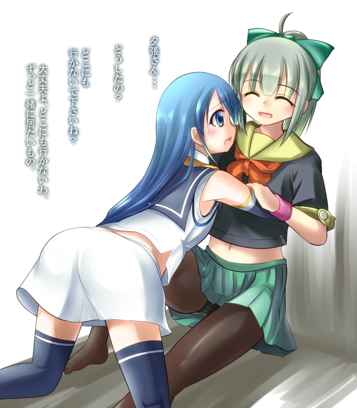 samidare and yuubari (kantai collection) drawn by yoshizawa_hikoto