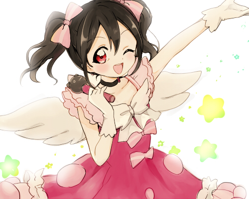yazawa nico (love live! and 1 more) drawn by akakokko