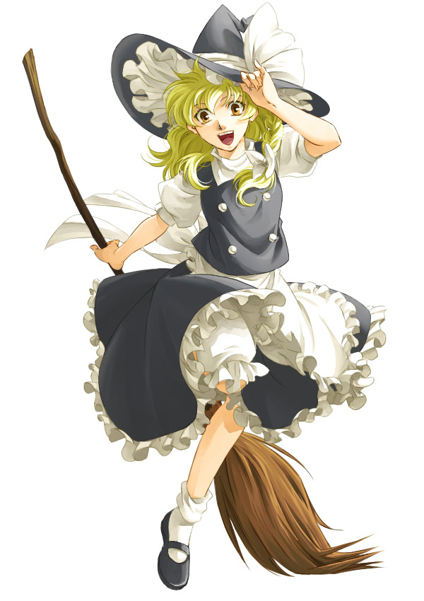 kirisame marisa (touhou) drawn by mikage_(mikazuki_no_koufuku)