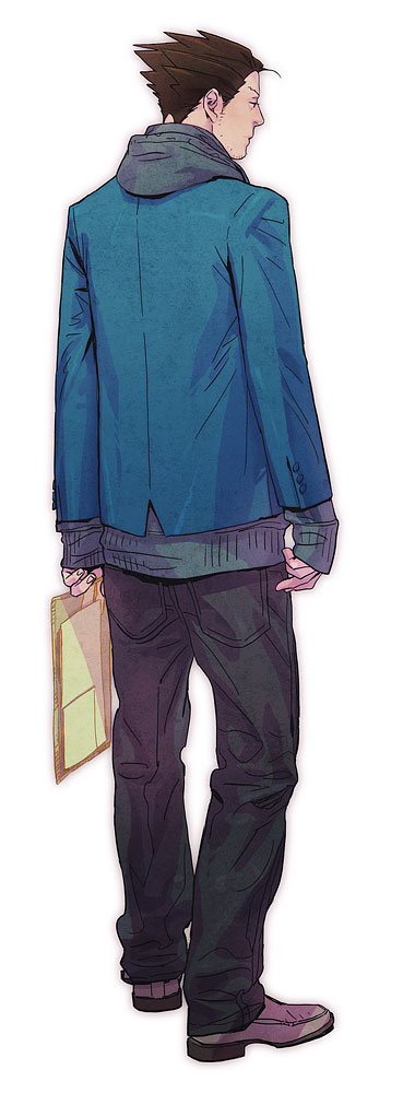 phoenix wright (ace attorney) drawn by a_k_i